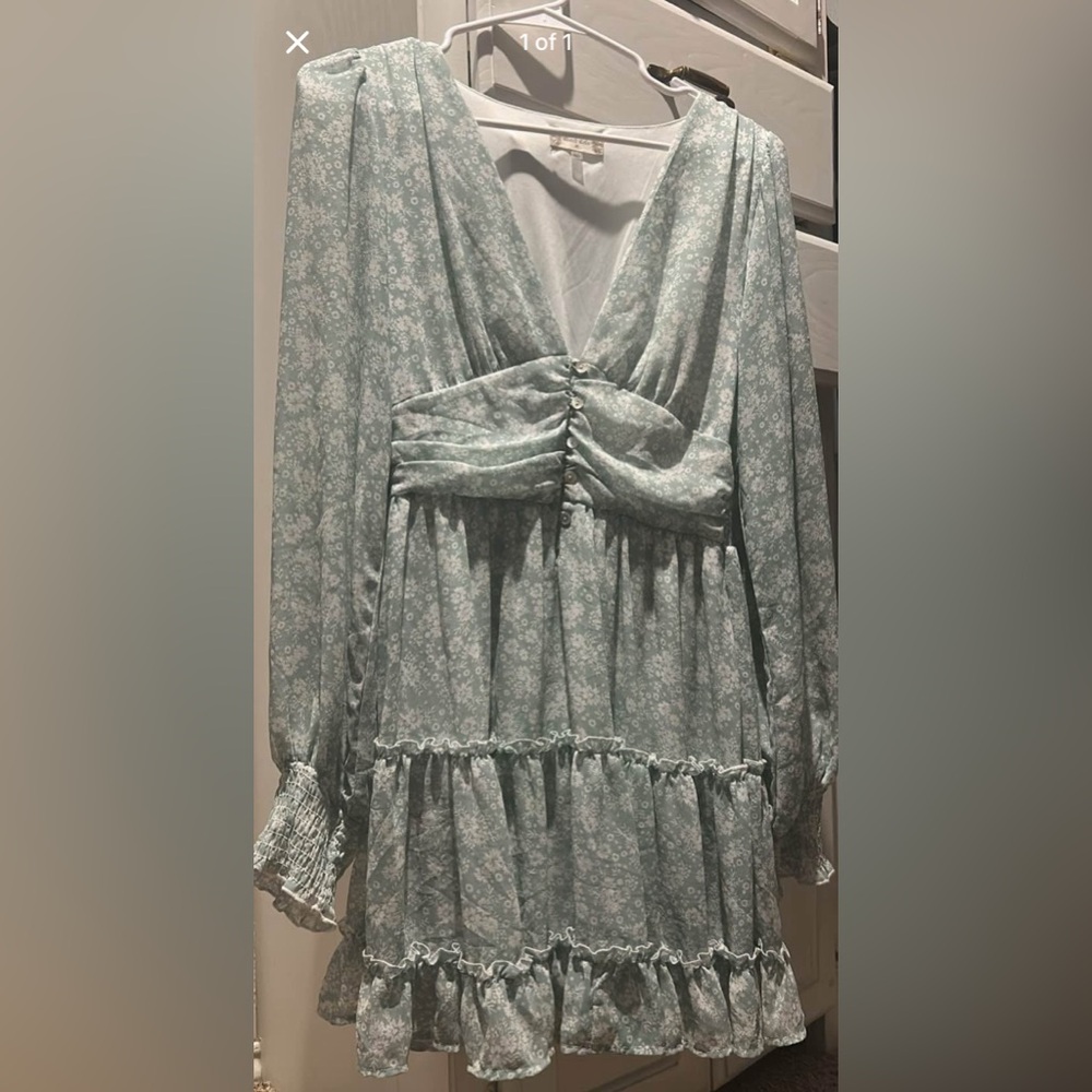 Floral Button-Down Dress